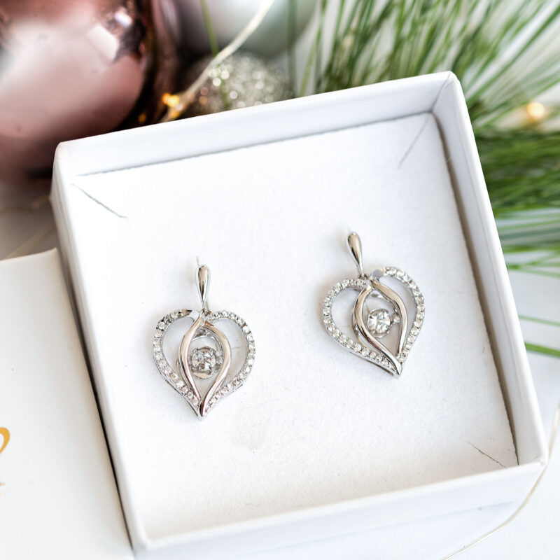 ohrstecker heart1 silber ohrstecker heart1 silber