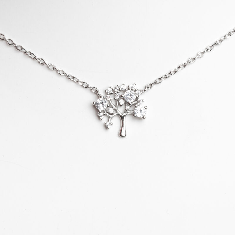 Silber-Kette "Life Tree - Modern" | Lebensbaum