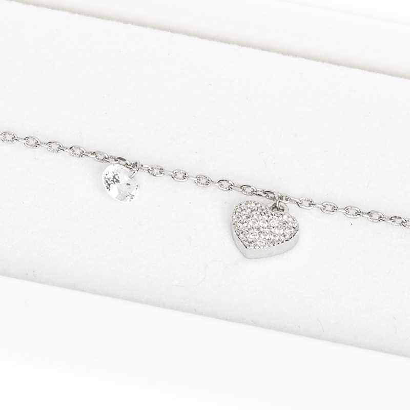 armband diamond heart armband diamond heart