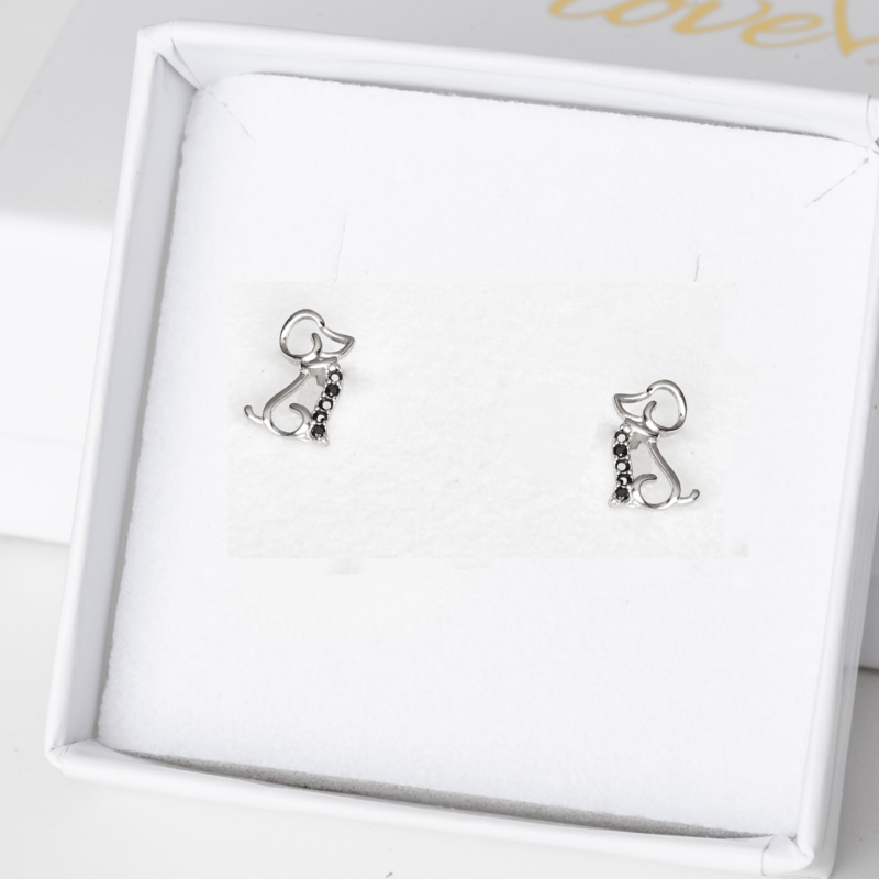 ohrstecker dog ohrstecker dog