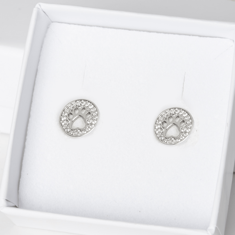 ohrstecker paw ohrstecker paw